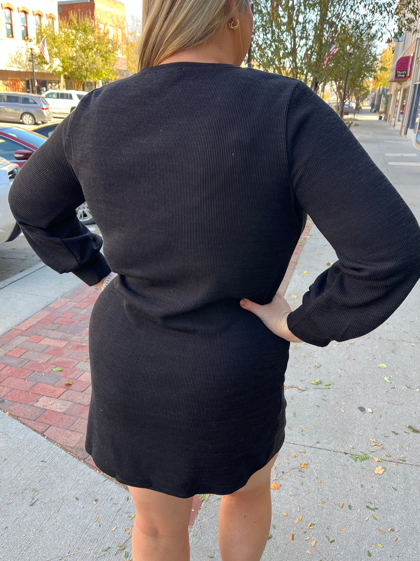 Simple Sweater Dress