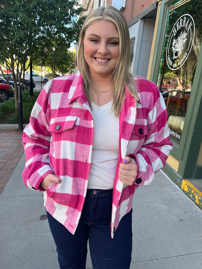 Fuchsia Shacket