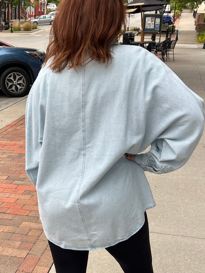 Risen Denim Shirt
