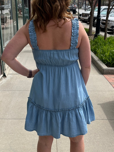Chambray Dress