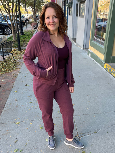 Cassis Rib Brushed Jacket