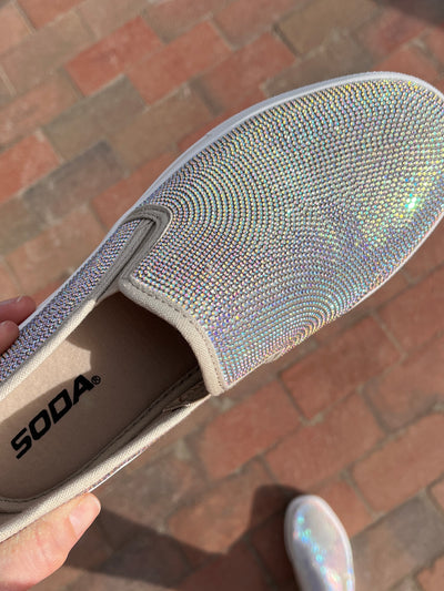Sparkle Slip On Sneakers