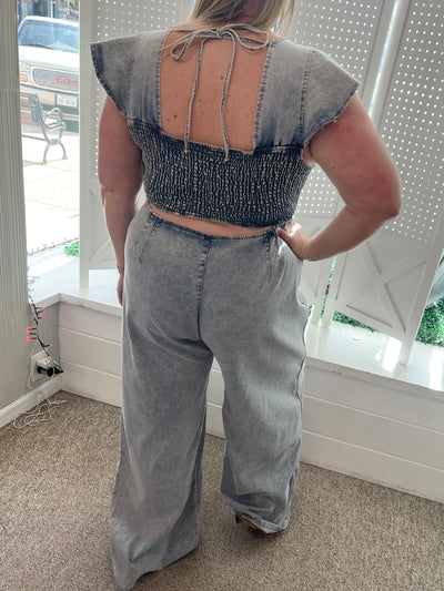 Denim Jumpsuit