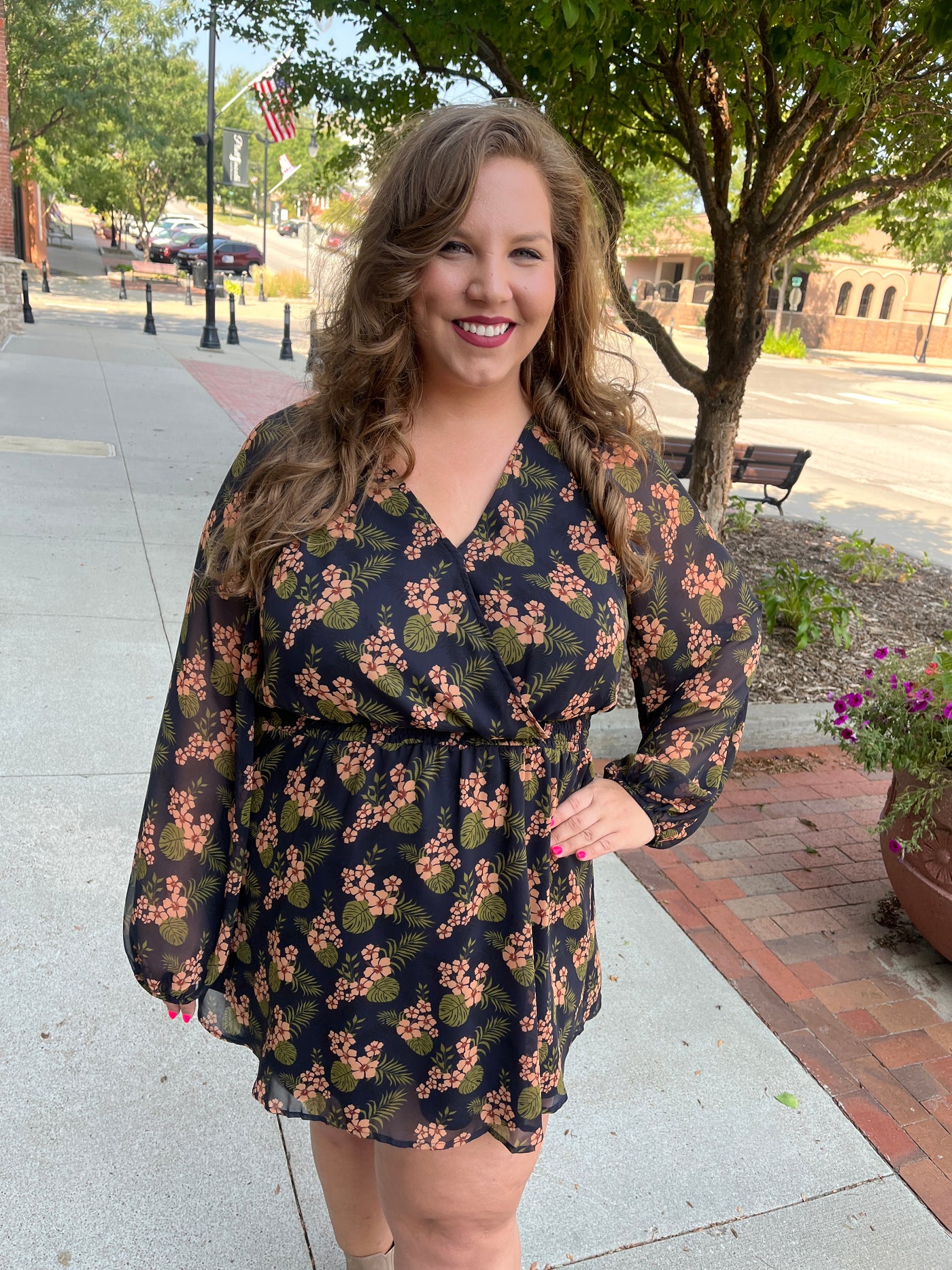 Navy Dress