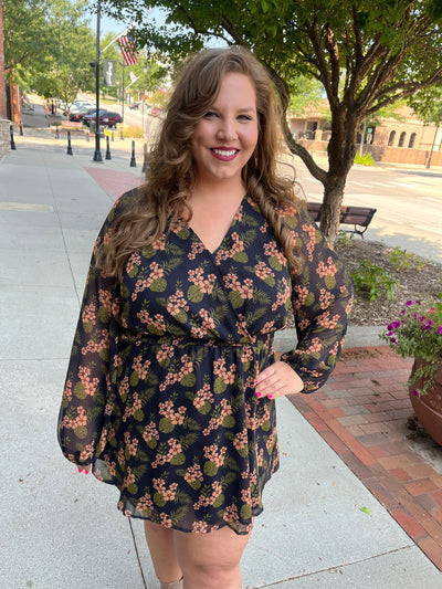 Navy Dress