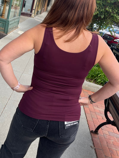 Scoop Layer Tank - Cassis