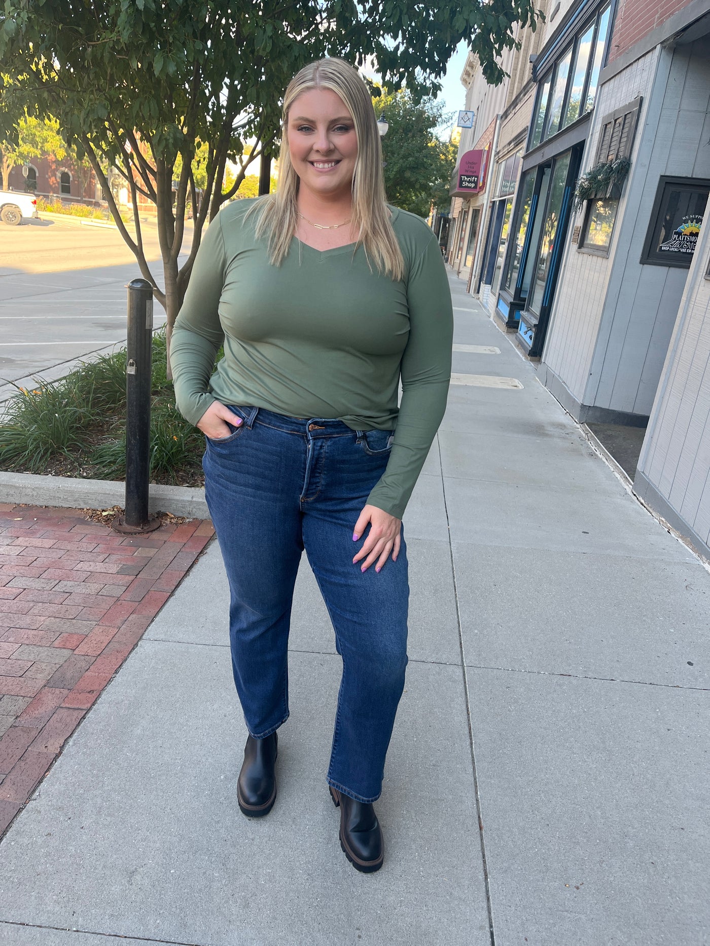 Judy Blue Straight Dad Jean