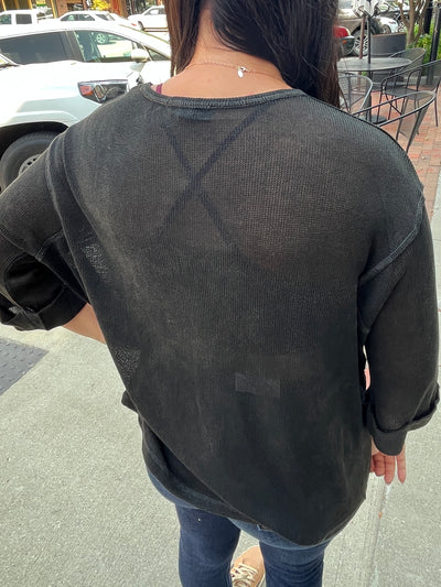 Charcoal Vintage Sweater