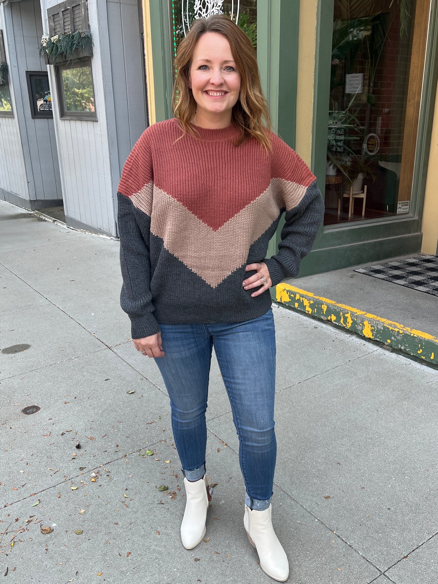 Chevron Sweater