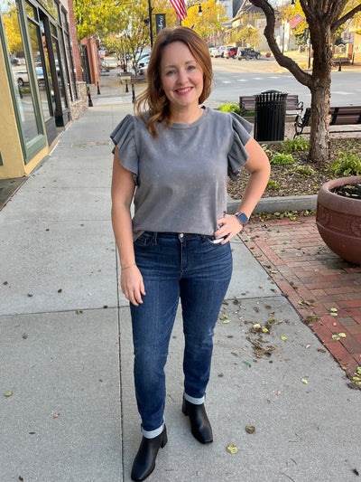 Flutter Sleeve Tee