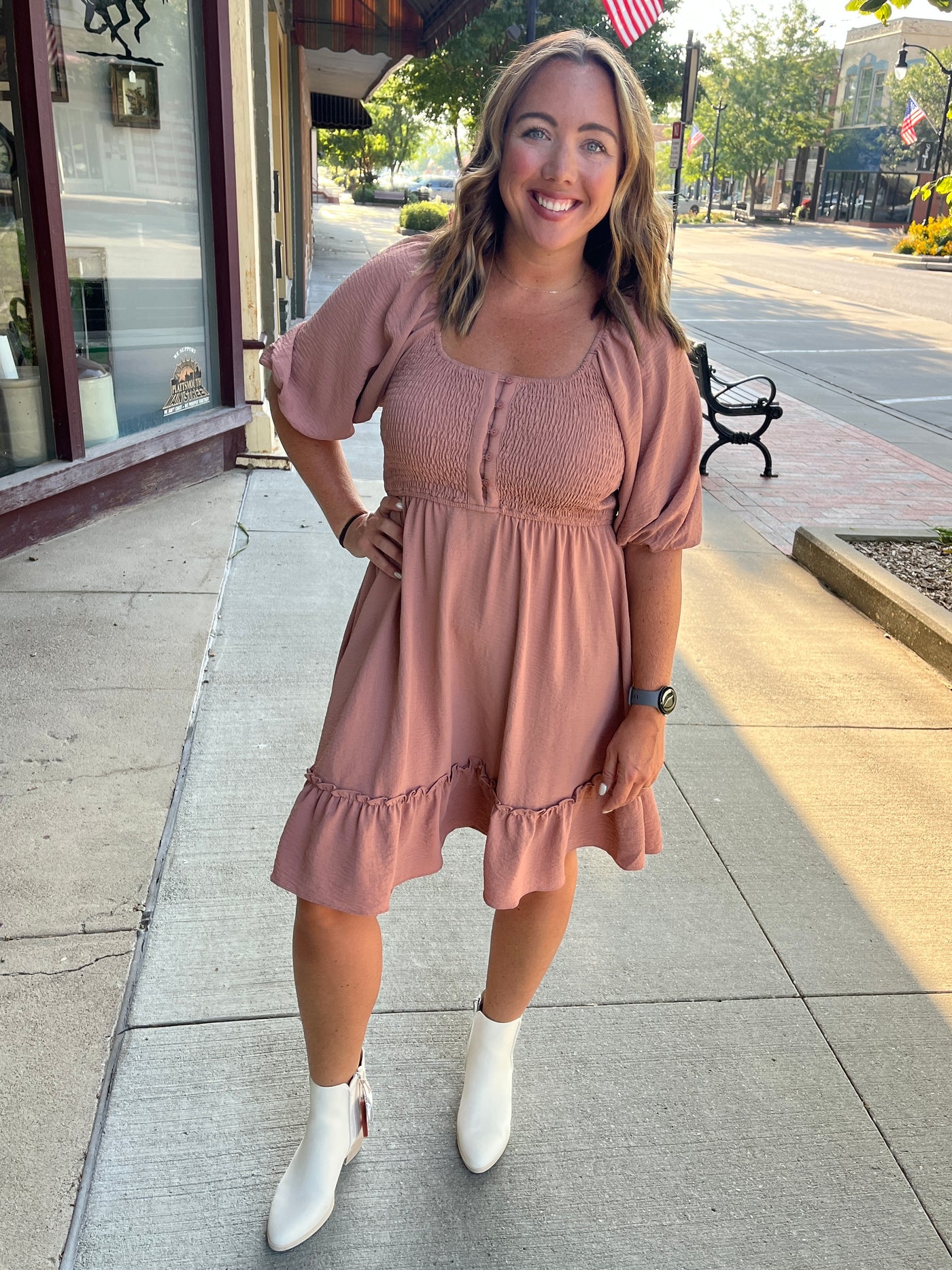 Cinnamon Spice Dress