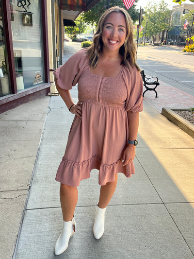 Cinnamon Spice Dress