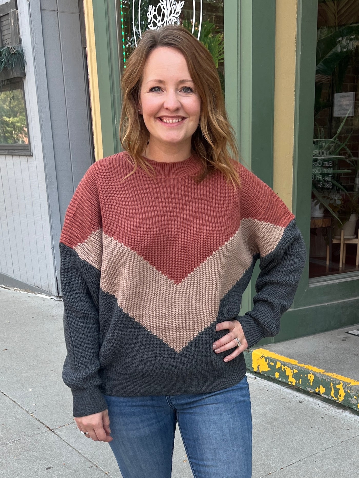 Chevron Sweater