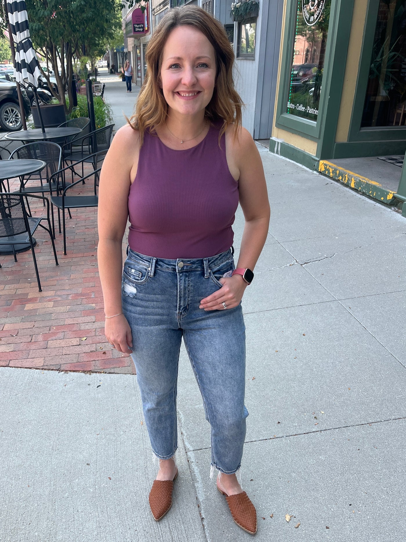 Plum Layer Bodysuit