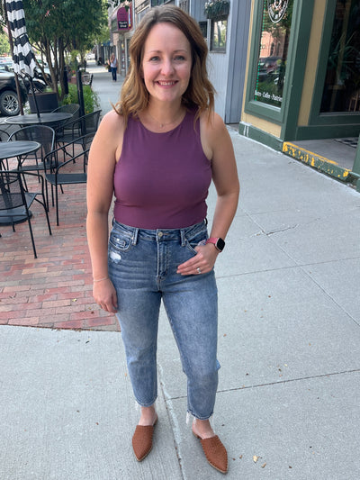Plum Layer Bodysuit