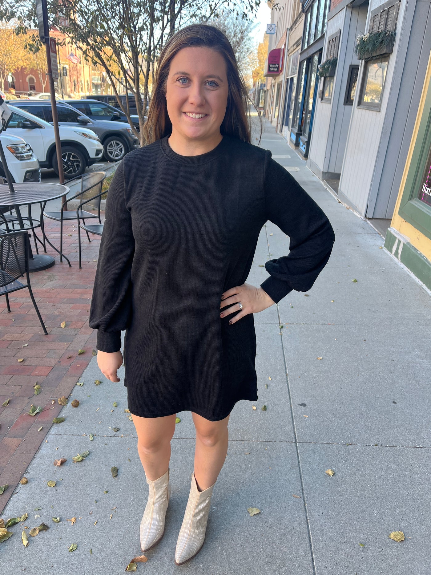Simple Sweater Dress