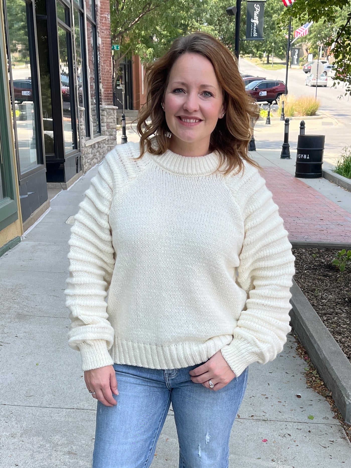 Cream Sweater