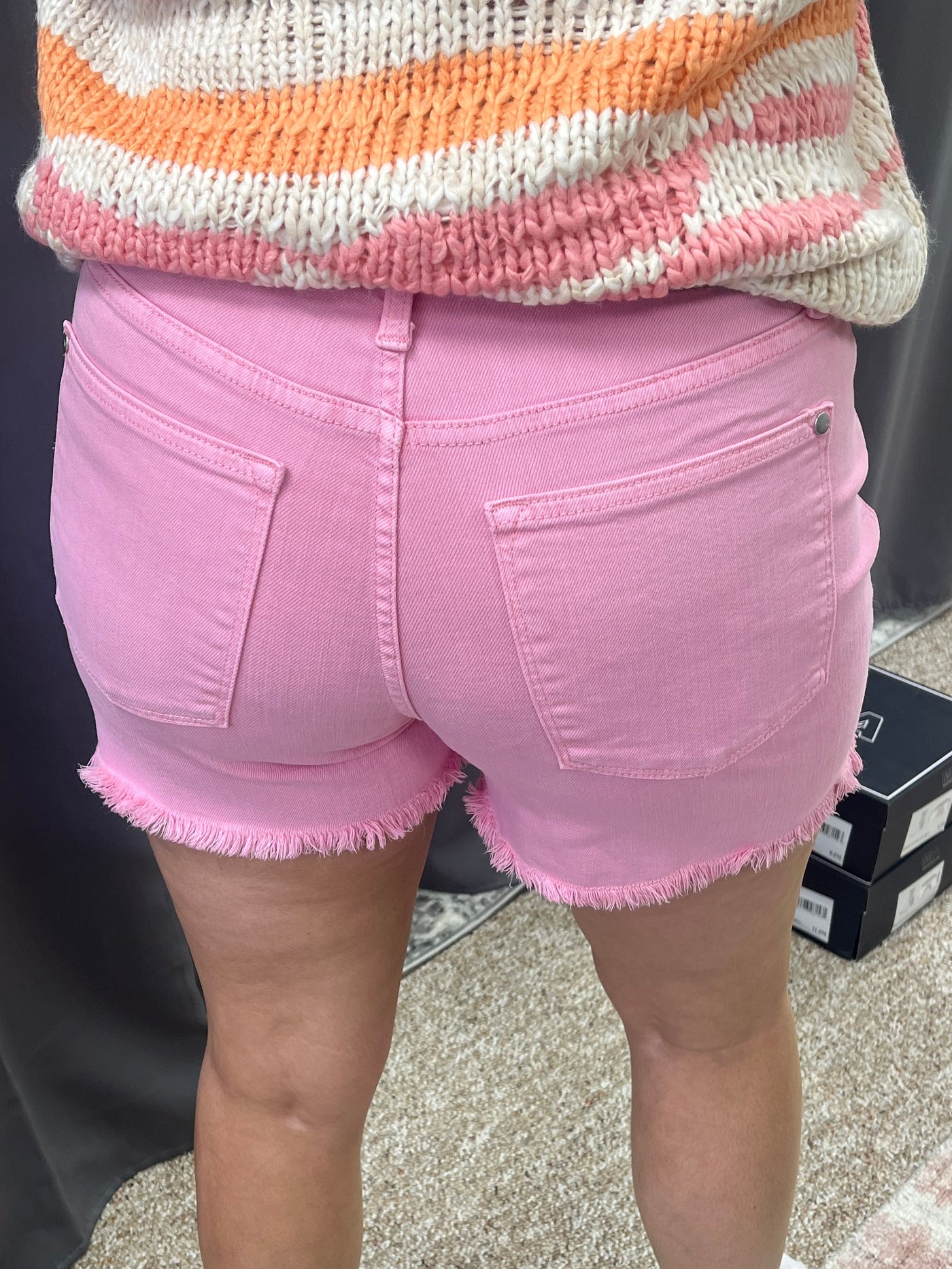 Judy Blue Light Pink Shorts