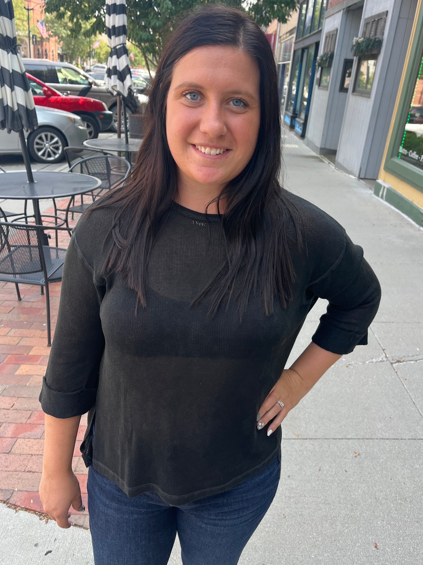 Charcoal Vintage Sweater