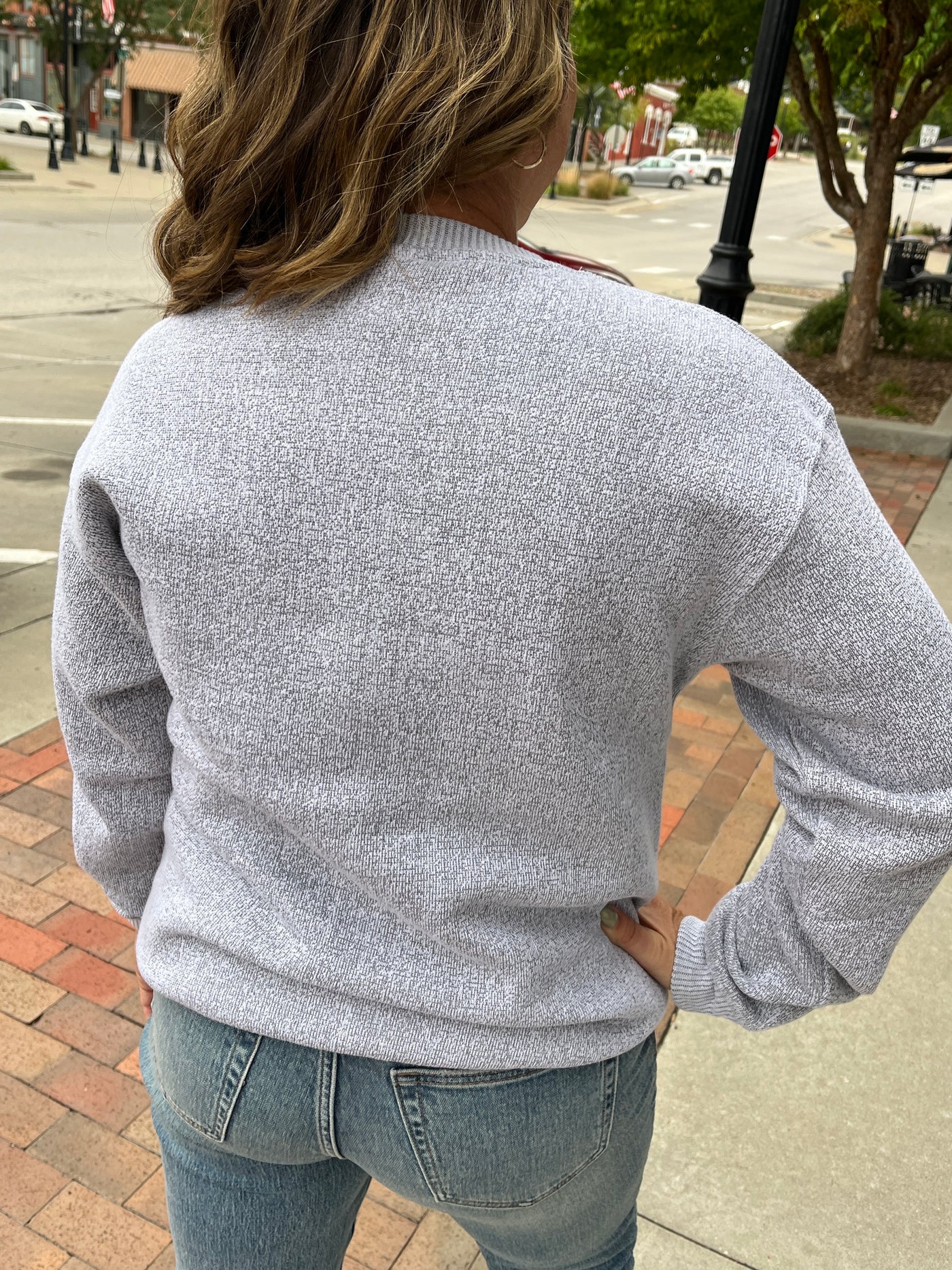 Nebraska Crewneck - Grey