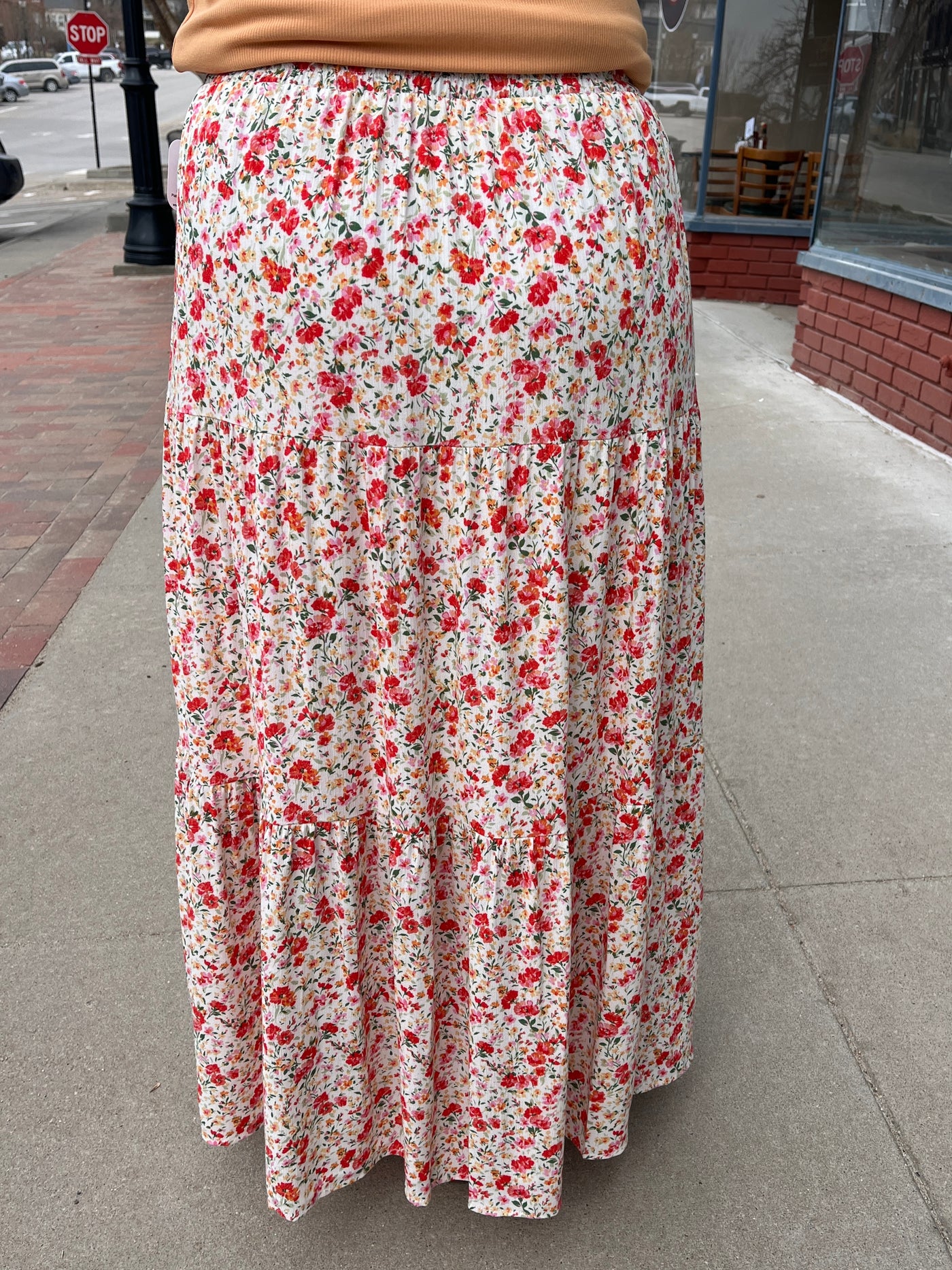 June Floral Skirt