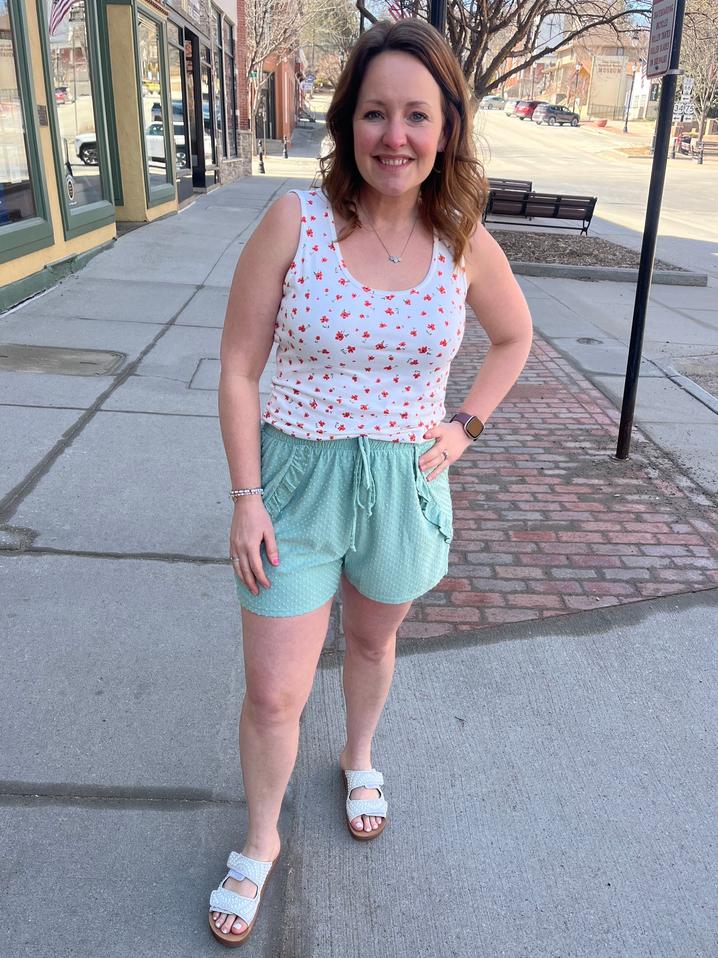 Swiss Dot Shorts