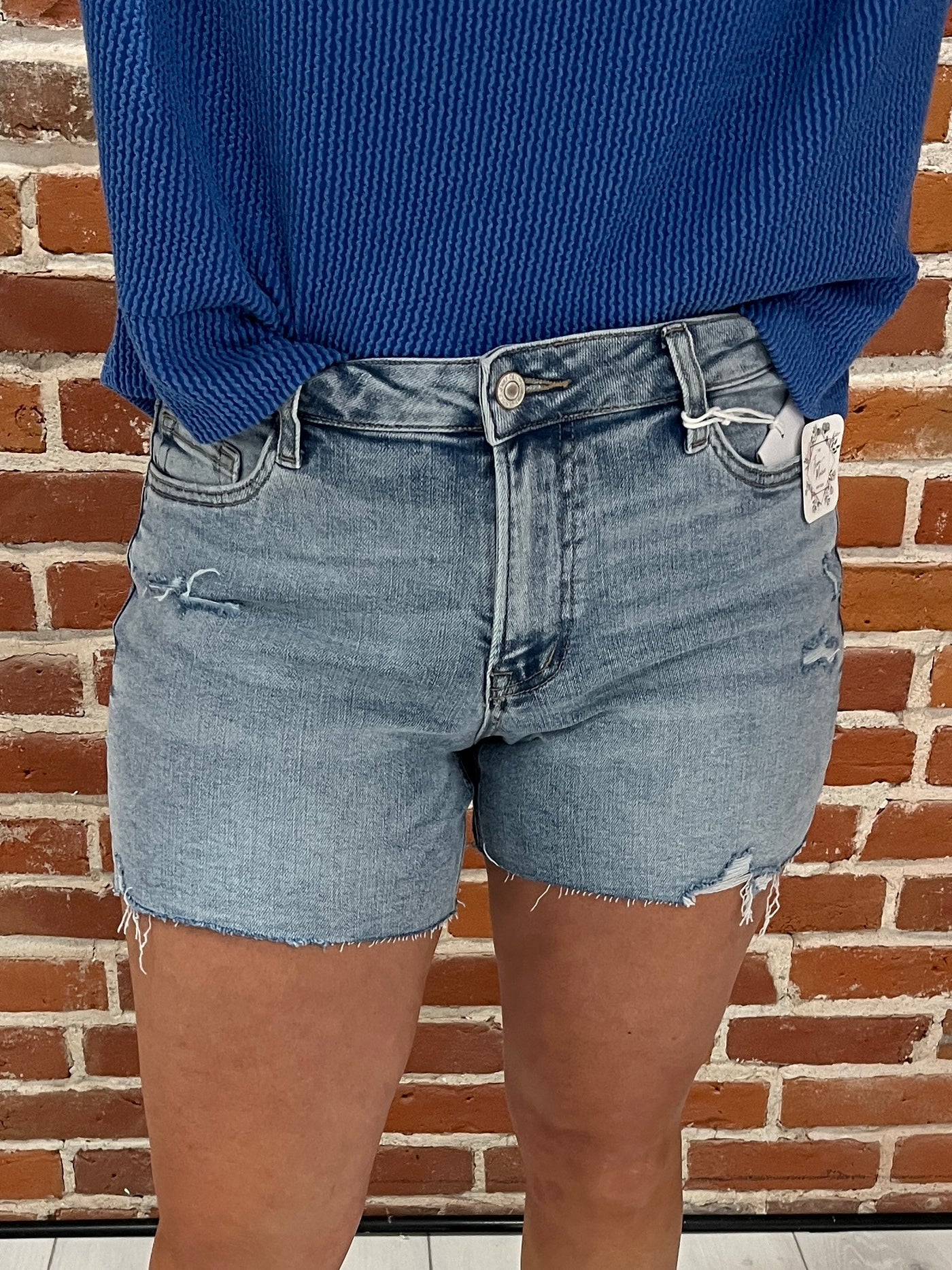 Vervet Mid-Rise Holly Shorts