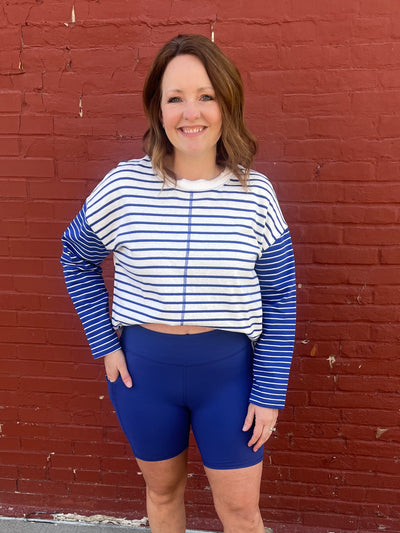 Colorblock Stripe Long Sleeve