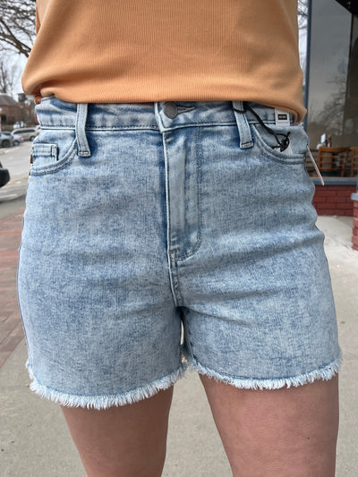 Judy Blue Mineral Wash Shorts