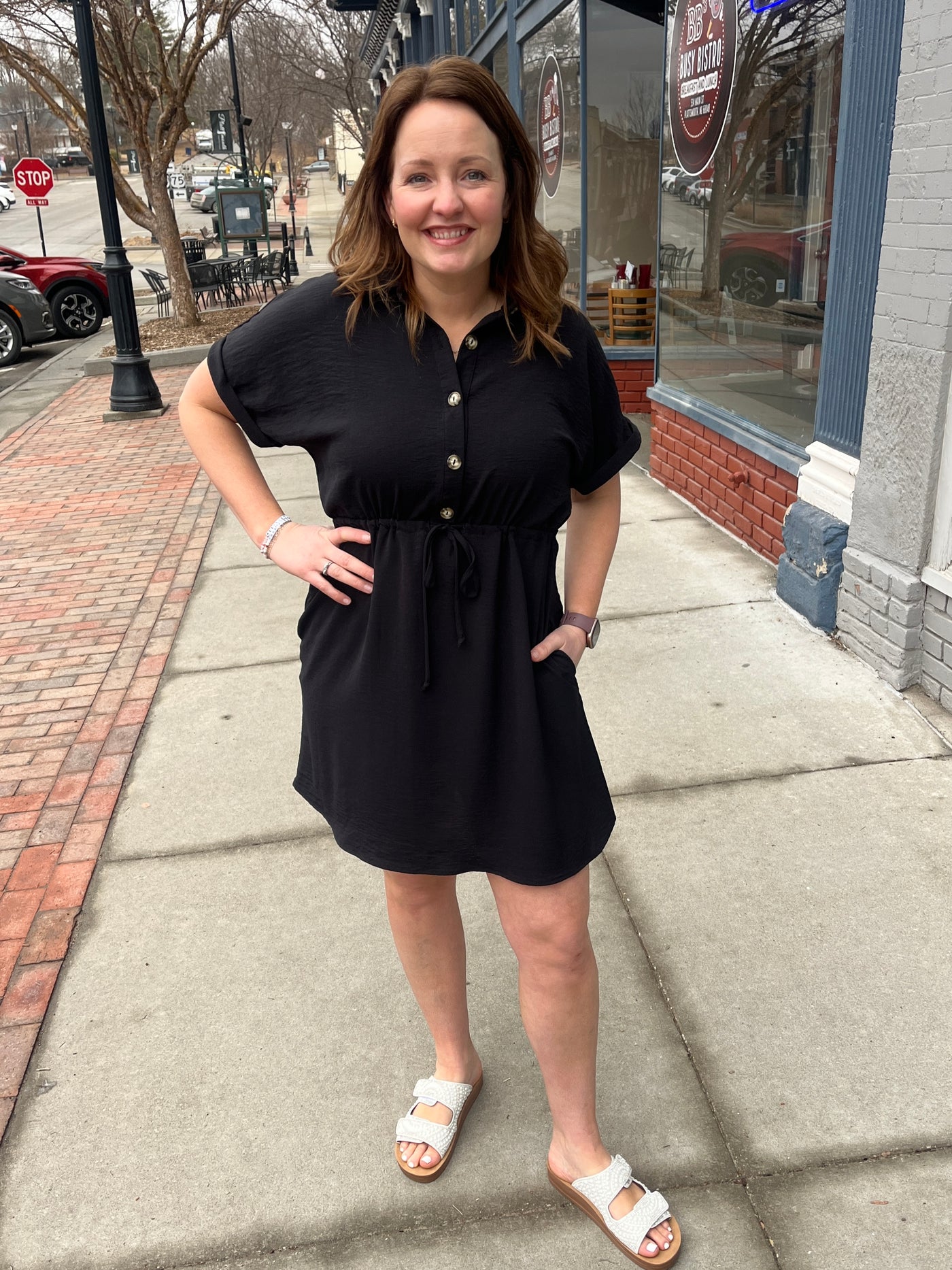 Black Airflow Dress