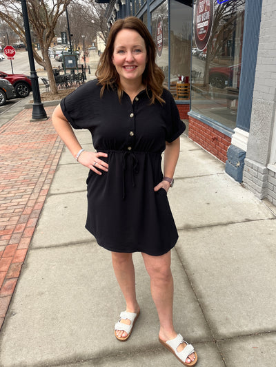 Black Airflow Dress