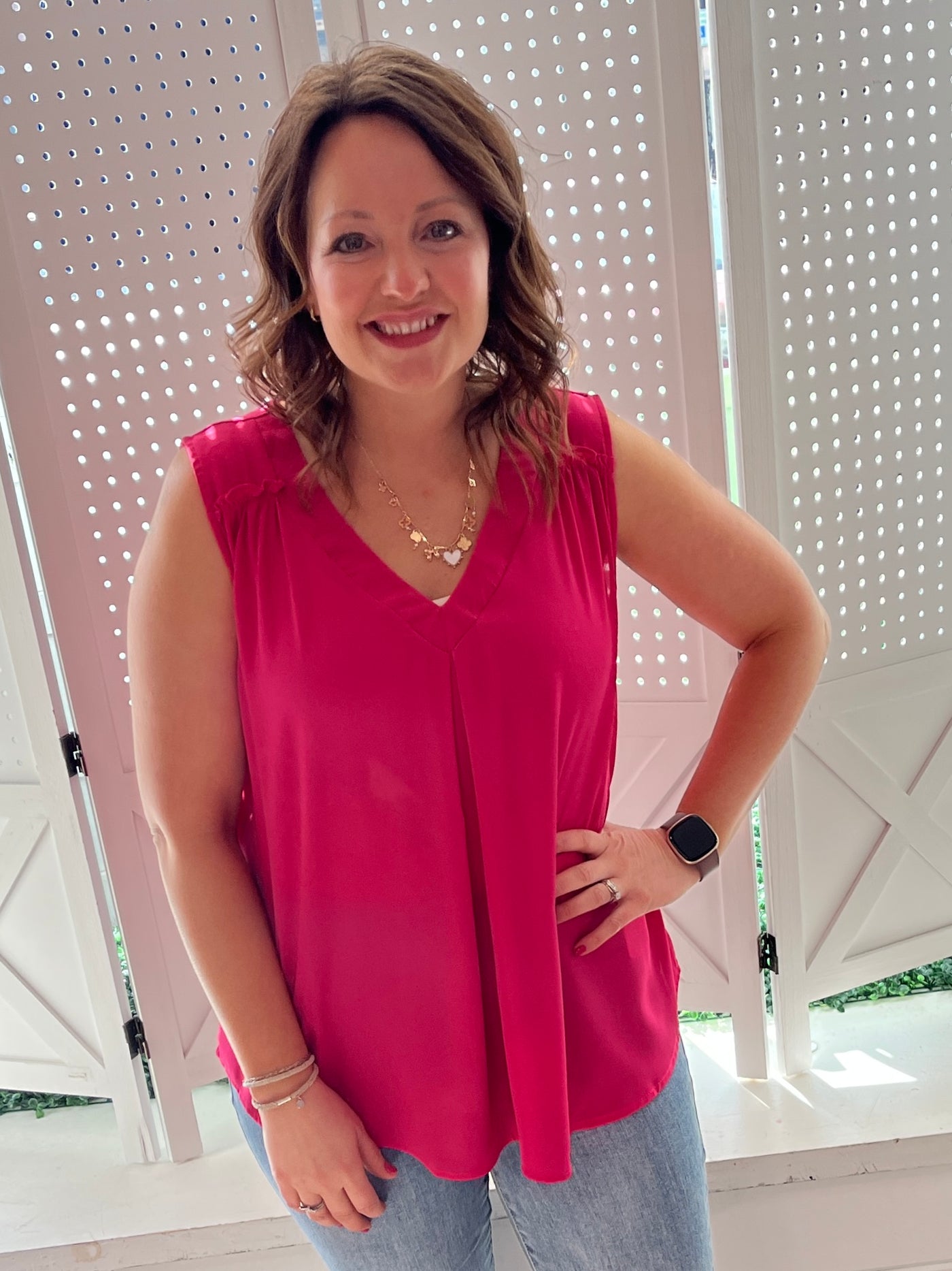 Wren Fuchsia Tank