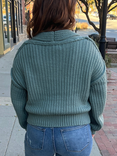 Dusty Mint Cardigan