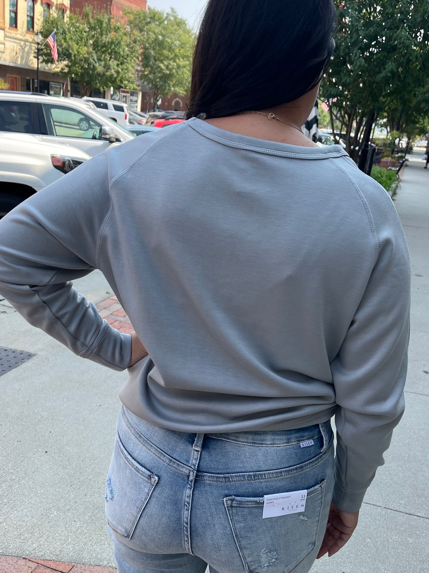 Ice Blue Pullover