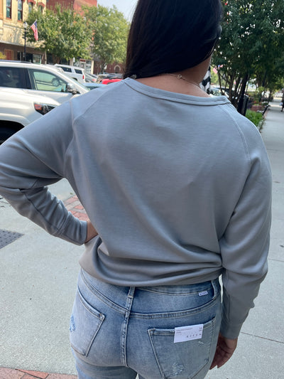 Ice Blue Pullover