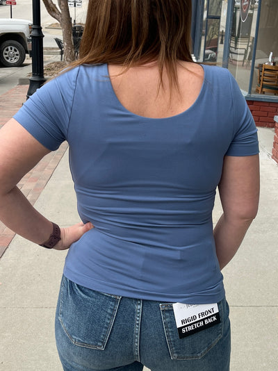 Scoop Fitted Short Sleeve