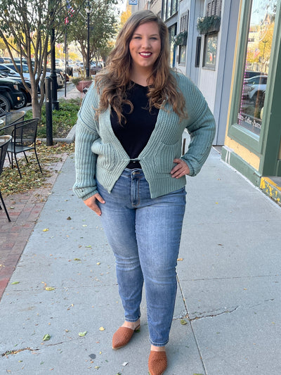 Dusty Mint Cardigan