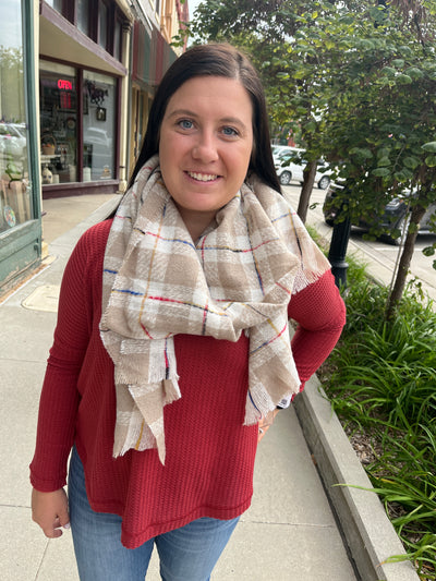 Plaid Scarf