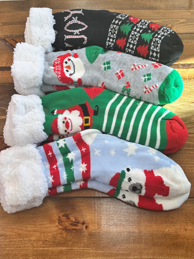 Holiday Slipper Socks