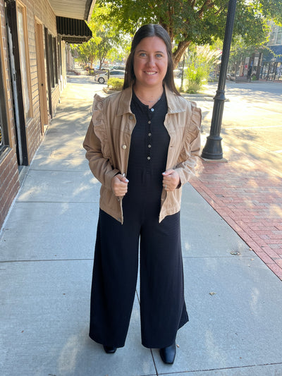Wide Leg Jumpsuit