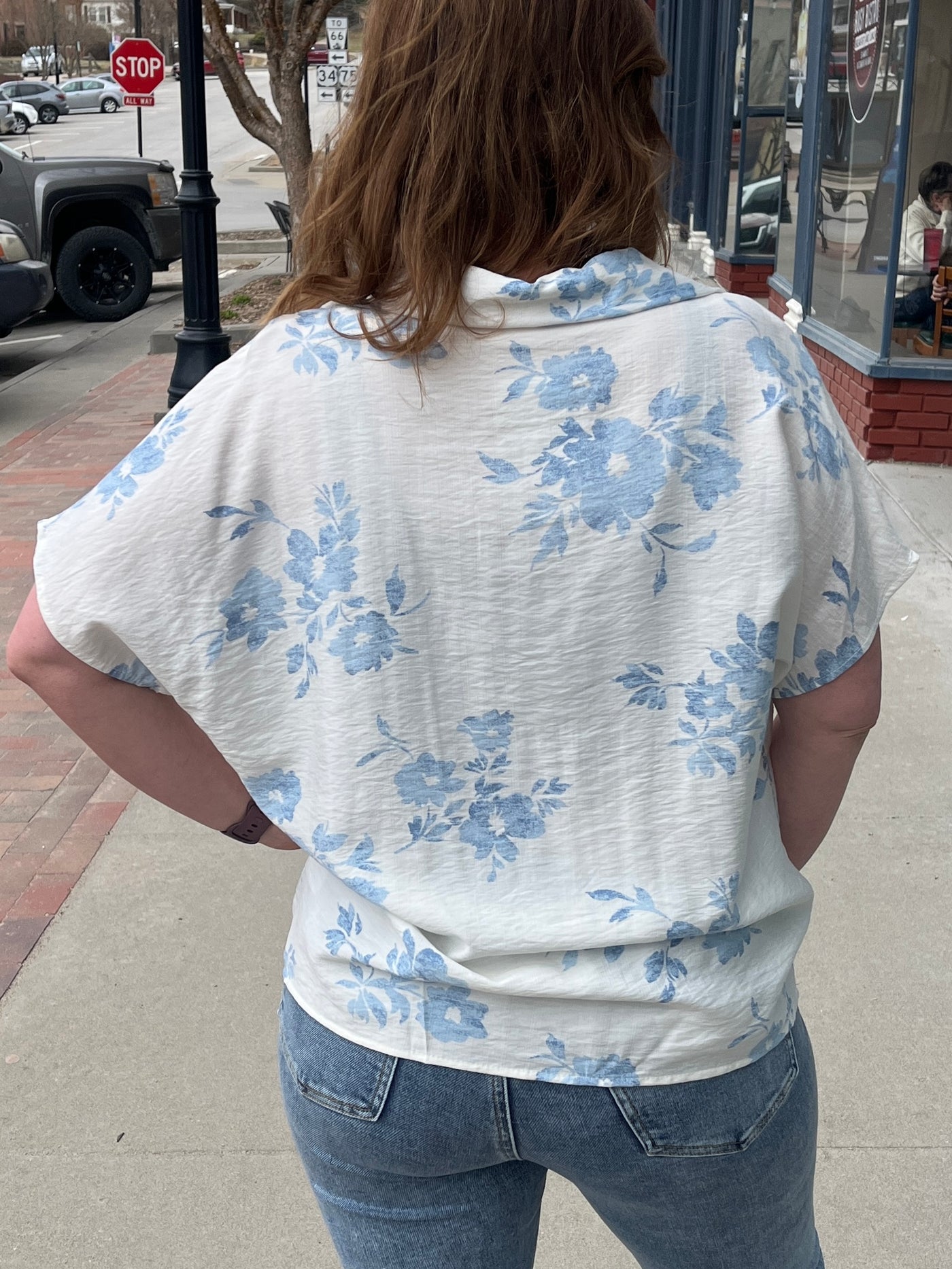 Cottage Floral Blouse