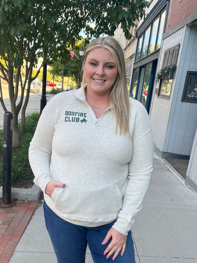 Bonfire Club 1/4 Zip Sweatshirt
