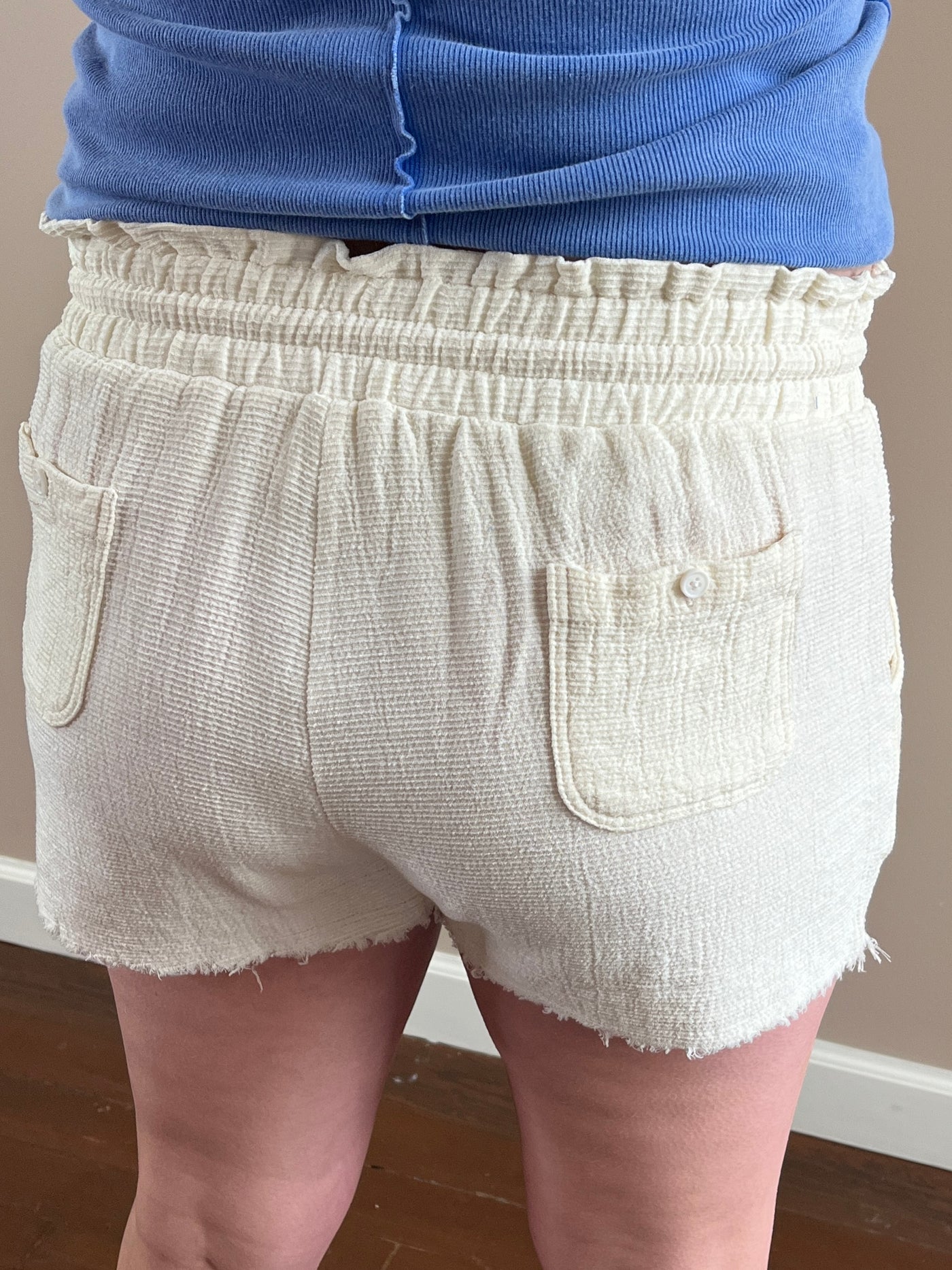 Cream Casual Day Shorts
