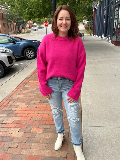 Hot Pink Sweater
