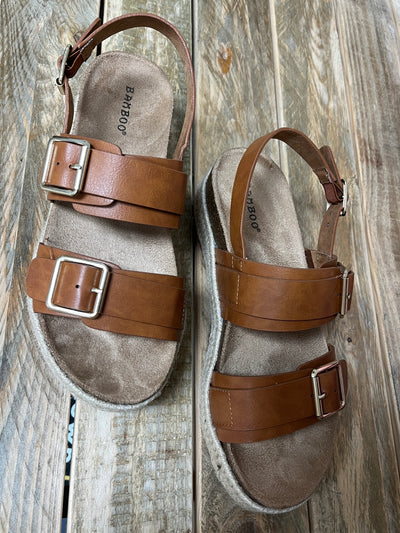 Double Buckle Sandals
