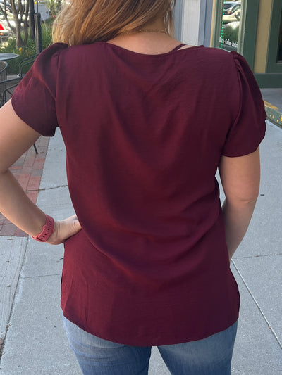 Tulip Sleeve Blouse