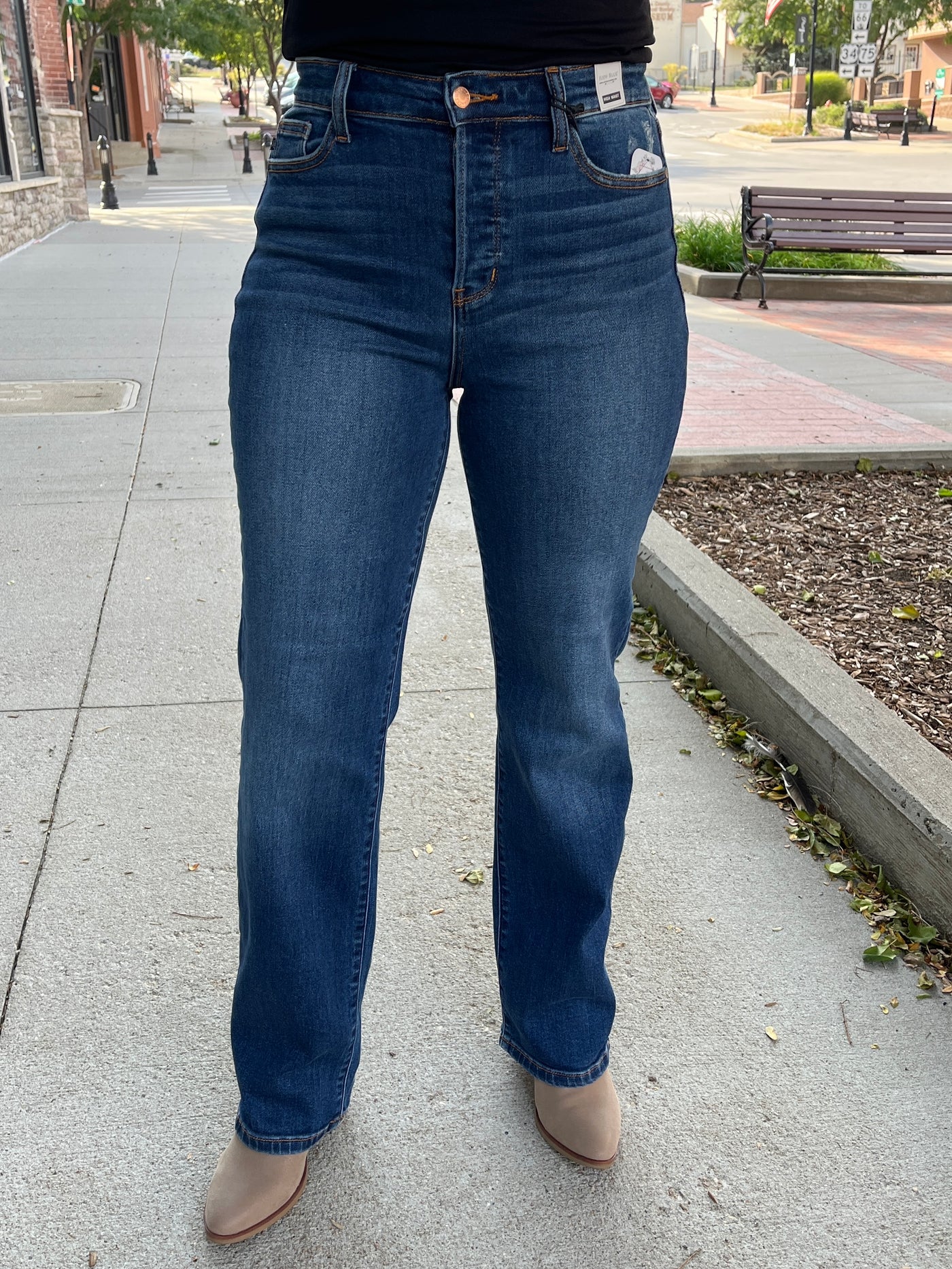 Judy Blue Straight Dad Jean
