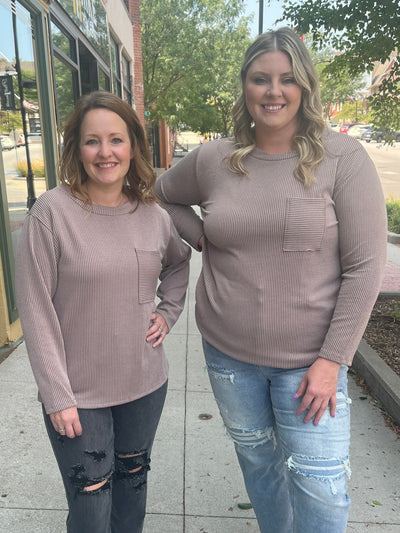 Acorn Ribbed Pullover