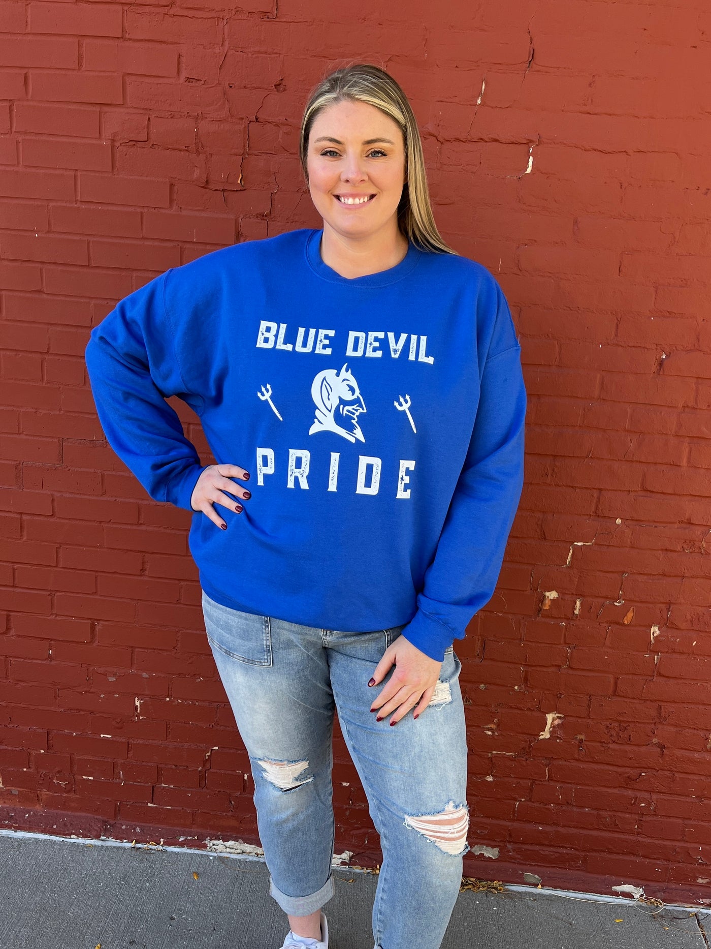 Blue Devil Pride Crewneck