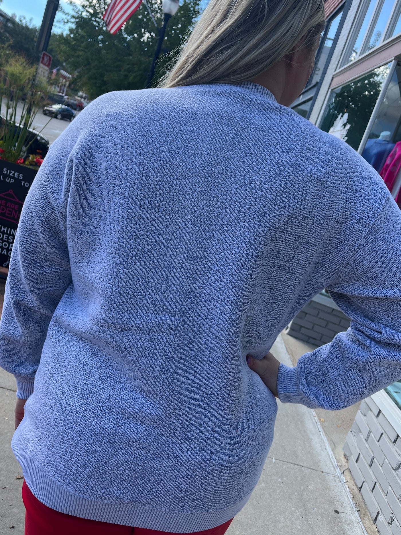Nebraska Crewneck - Grey